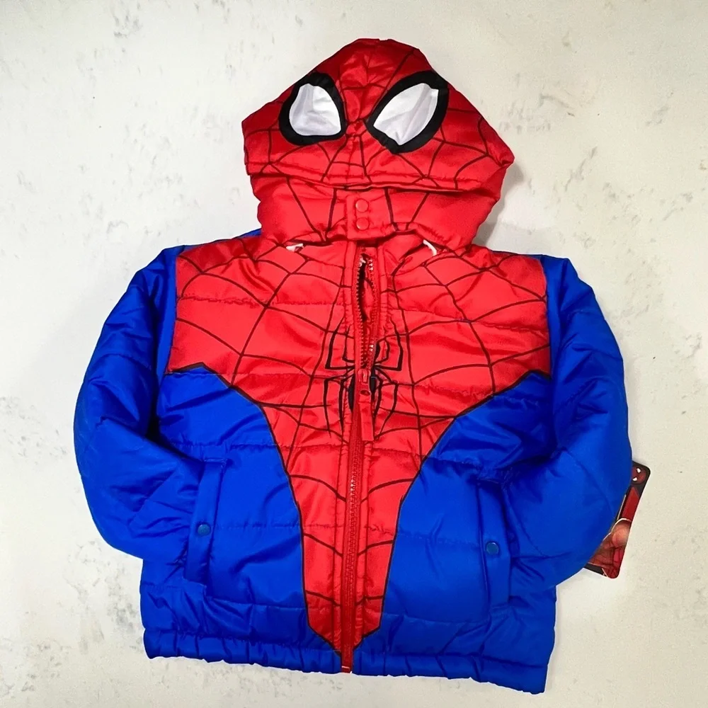 Marvel Superhero Costume Jacket - Red and Blue - Picture 5 of 9